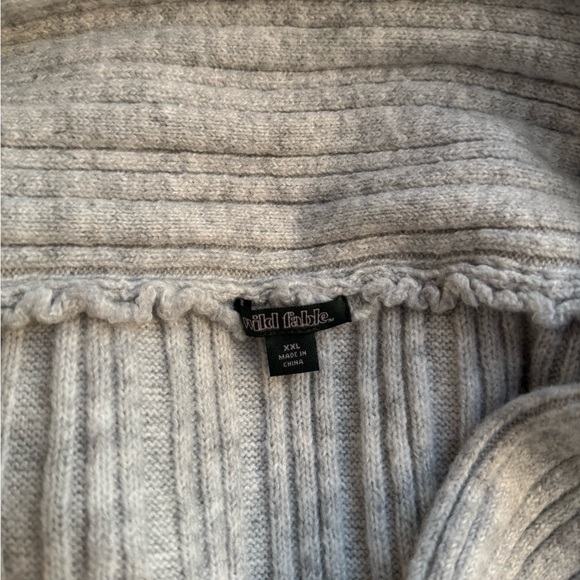 Wild Fable Women’s Mid Rise Rib Knit Column Maxi Skirt NWT Size XXL Grey - Picture 5 of 6